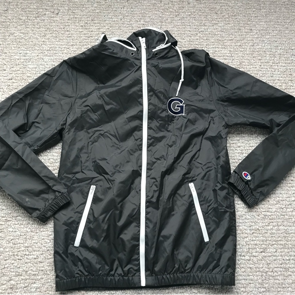 Retro Champion Track jacket Windbreaker Waterproof
Embroidered Georgetown
